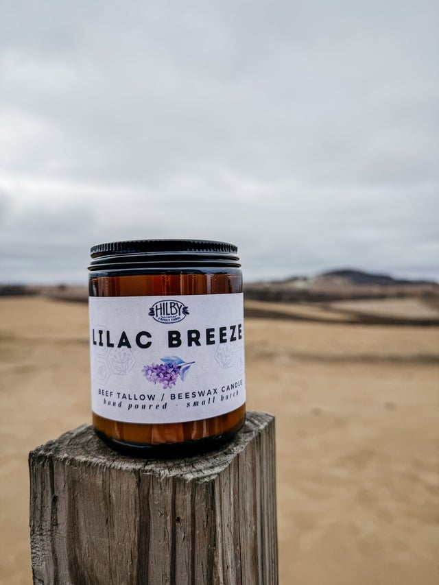 8oz Candles | Hilby Family Farm